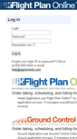 Mobile Screenshot of flightplanonline.agrismartis.com
